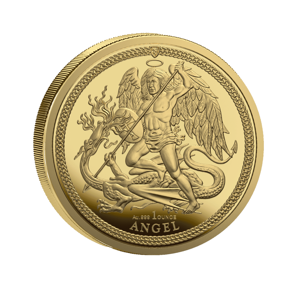 Isle of Man 2025 Angel Coin